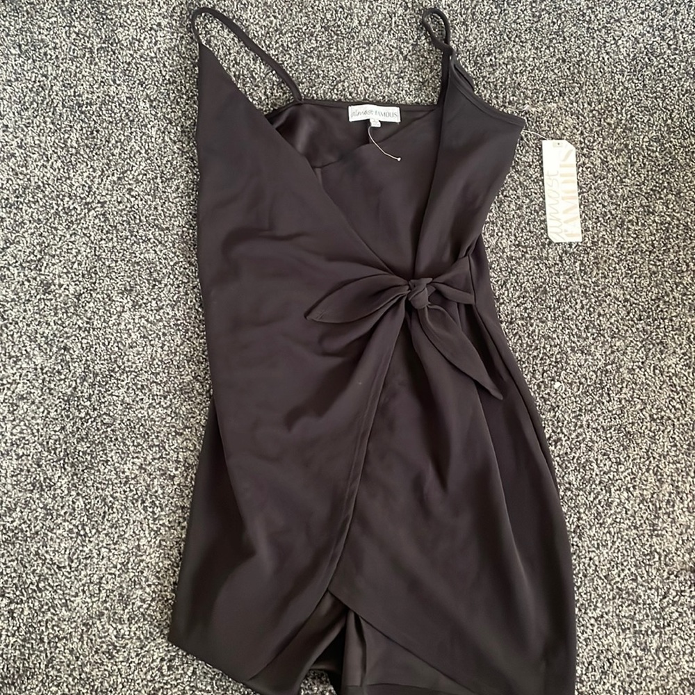 black dress